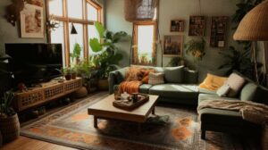 Haushaltsauflösung Bad-Öynhausen - Wohnzimmer vor der Räumung.